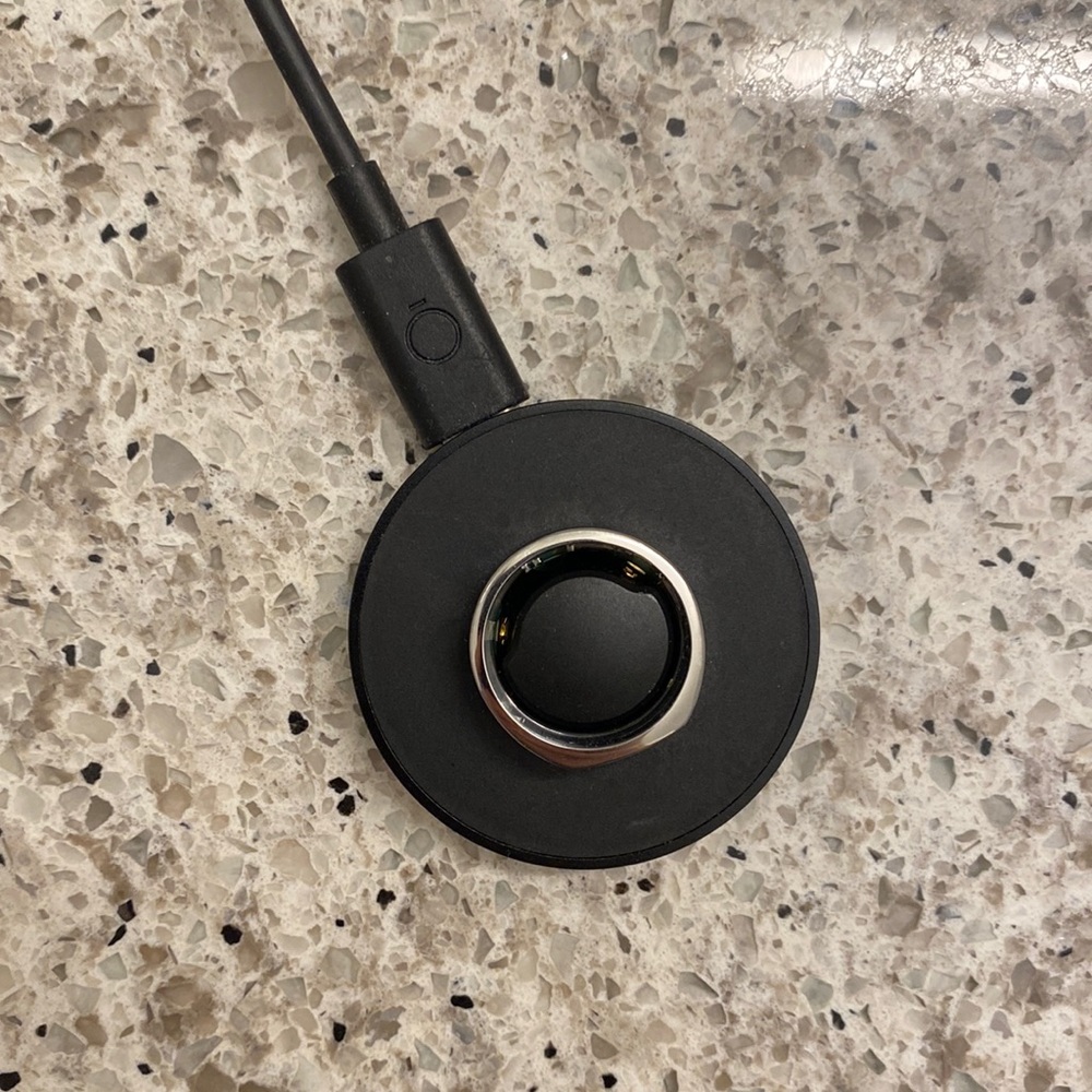 Oura ring generation 2, gently used but in perfect condition. Size 7